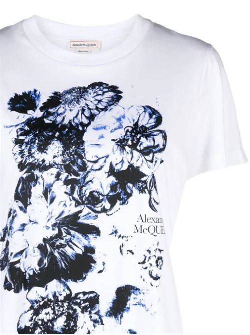 Women's print t-shirt Alexander McQueen | 781608QZALS0900